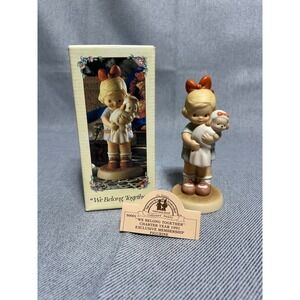 Enesco Figurine Memories of Yesterday We Belong Together 1991 S0001 Multi‎ Color